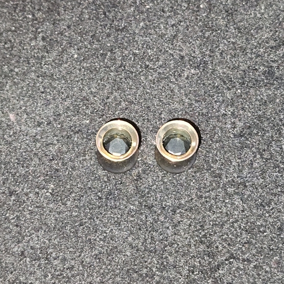 Anatometal Titanium Floating Stone Eyelet Tunnel 0g Pair - Picture 6 of 6